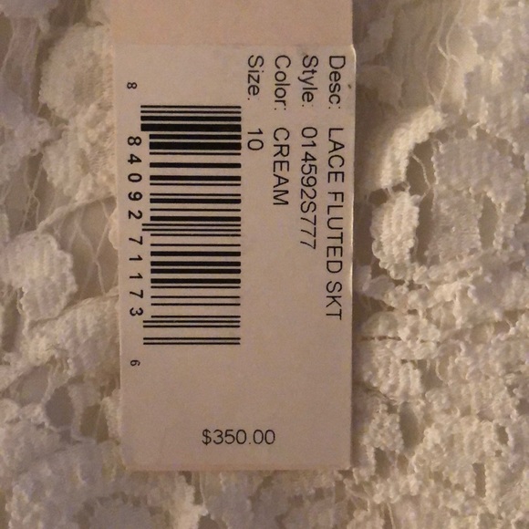 NWT Rebecca Taylor Lace Skirt - Picture 7 of 8